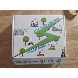 Portable Power Bank 30000mAh 111Wh DC06 External‎ Battery Type-C USB-A Black
